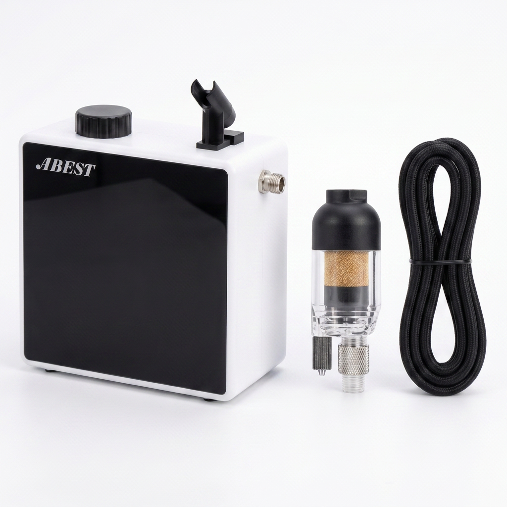Portable Air Compressor Kit with Oil-Wat