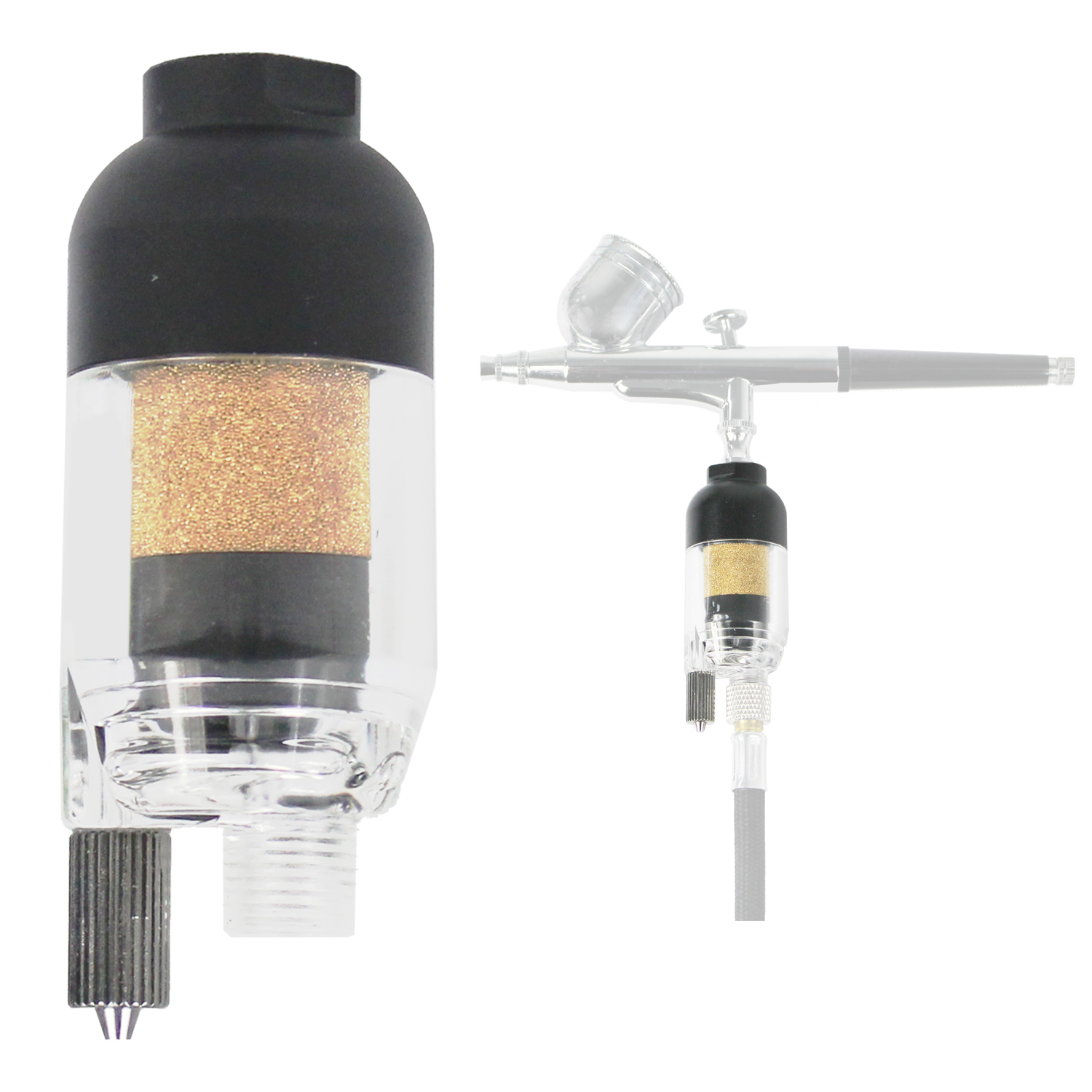 Airbrush Filter in-Line ,Connects onto A