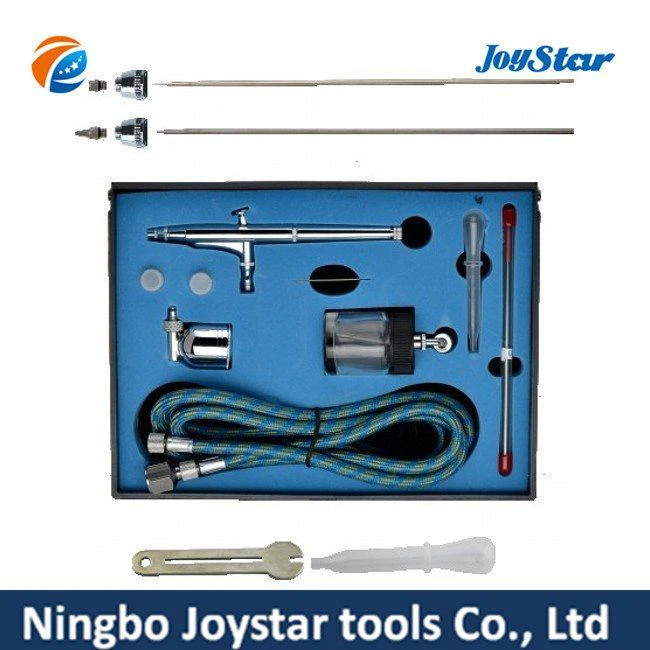 0.3mm Dual-Action Side Feed Airbrush with Hose Kit (AB-134K)