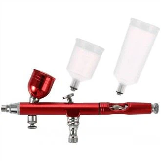 0.3mm Dual-action Airbrush with 3cups (TJ-1301AC)