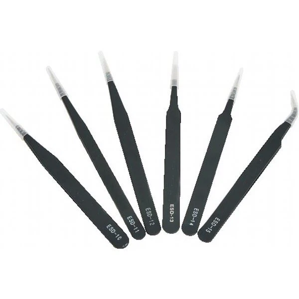 Safe Anti-static Tweezers Set(ETR10-15)