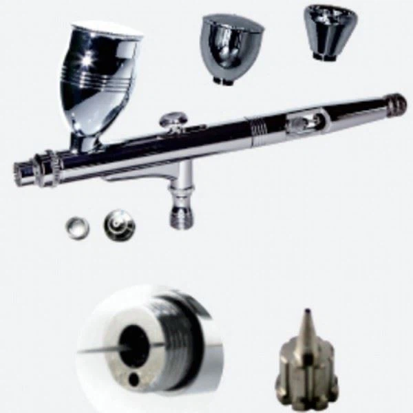 Pro New Design 0.3mm Airbrush with 3 Different Cups (X-186)