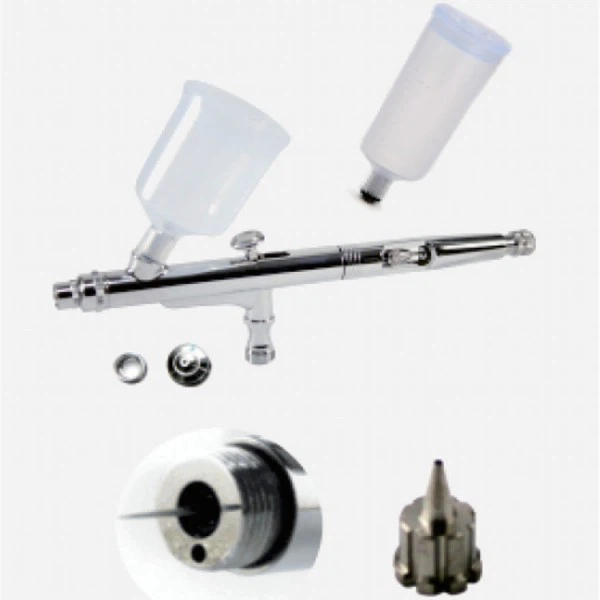 Pro New Design 0.3mm Airbrush with 2 Plastic Cups (X-131)