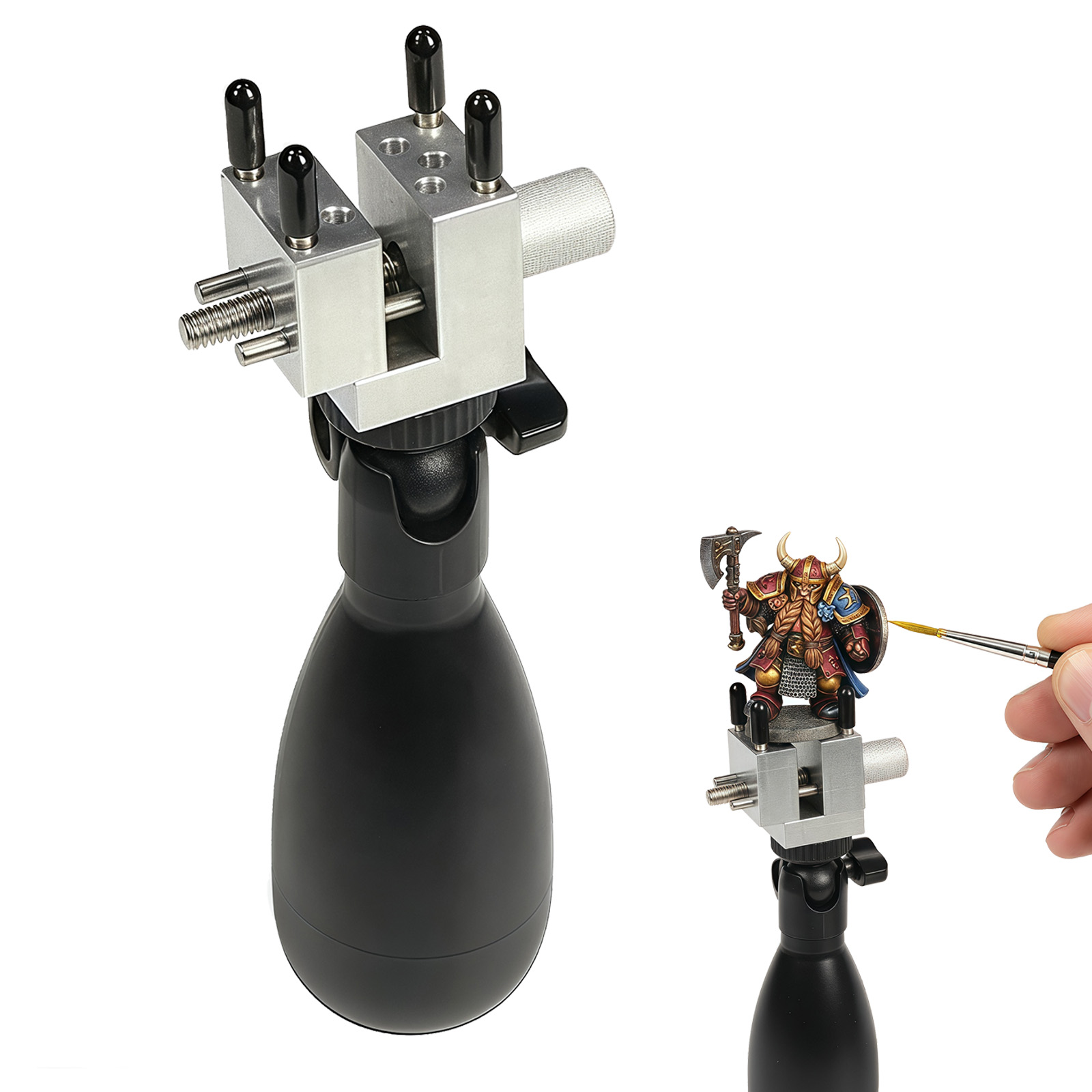 Handheld Model Vise, 2-in-1 Precision Ho