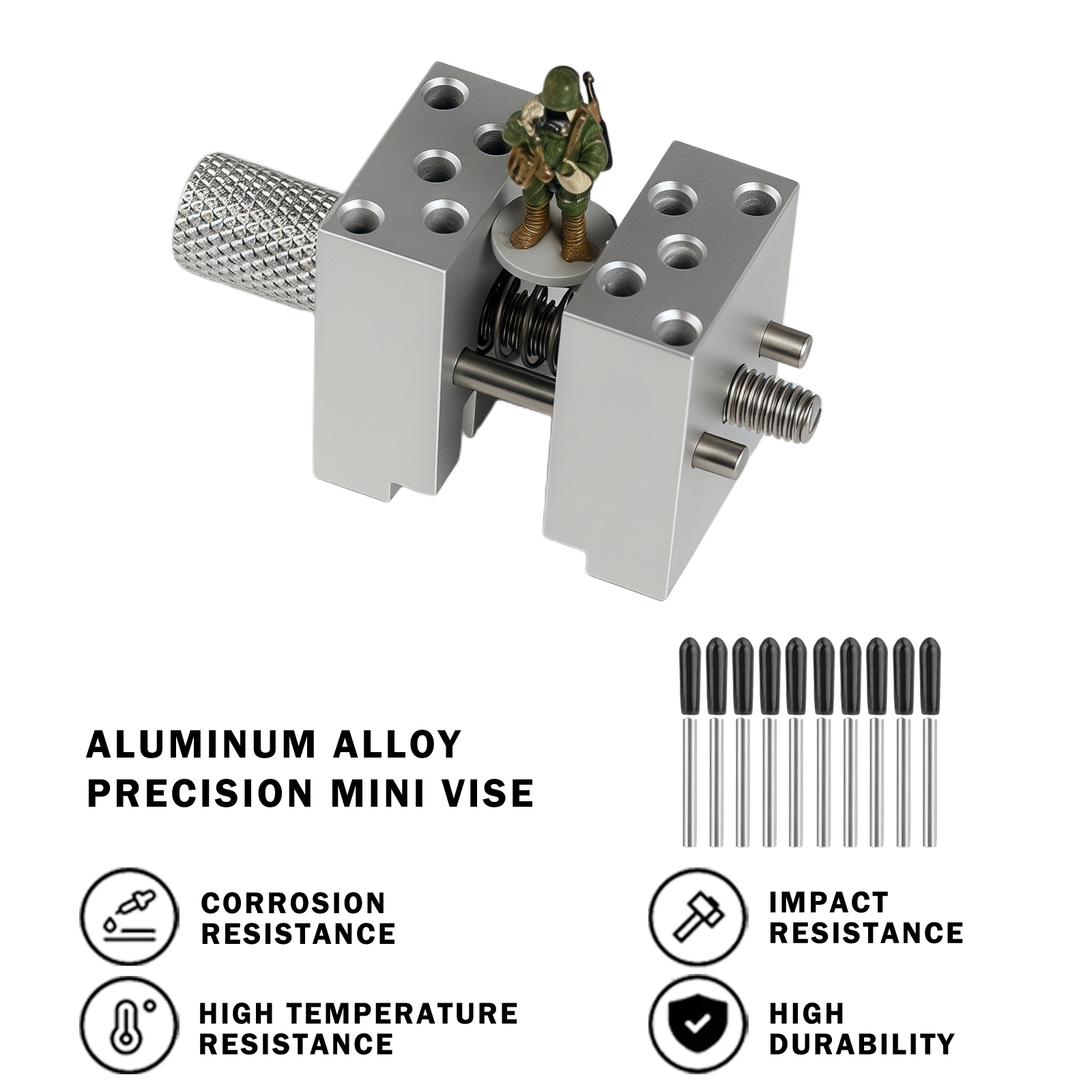 Aluminum Alloy Precision Mini Vise,Multi