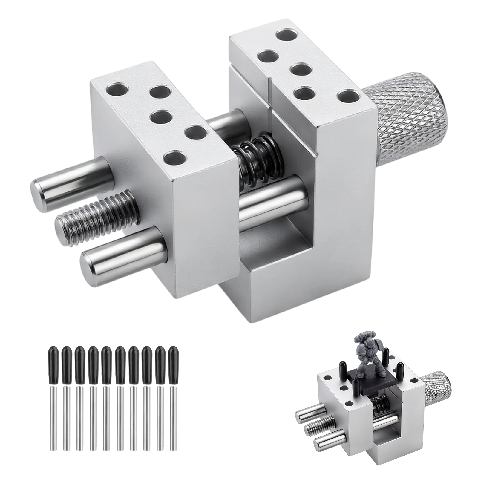 Mini Vise, 0-30mm Soft Clamping, Includ