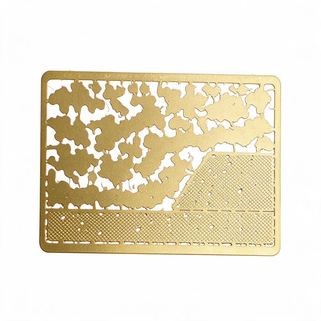 1pc Camouflage Blotch Stencil for Model